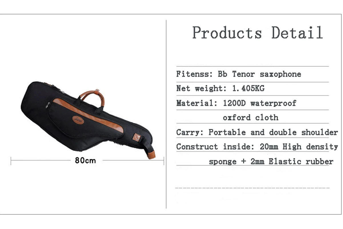 Bb Tenor Saxophone Bag Case