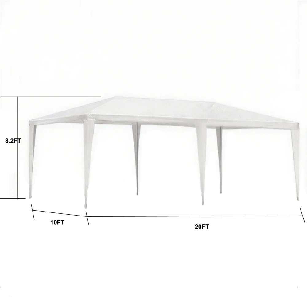 10x20' Outdoor Garden Gazebo Wedding Party Tent Canopy Marquee without Sidewalls view 7