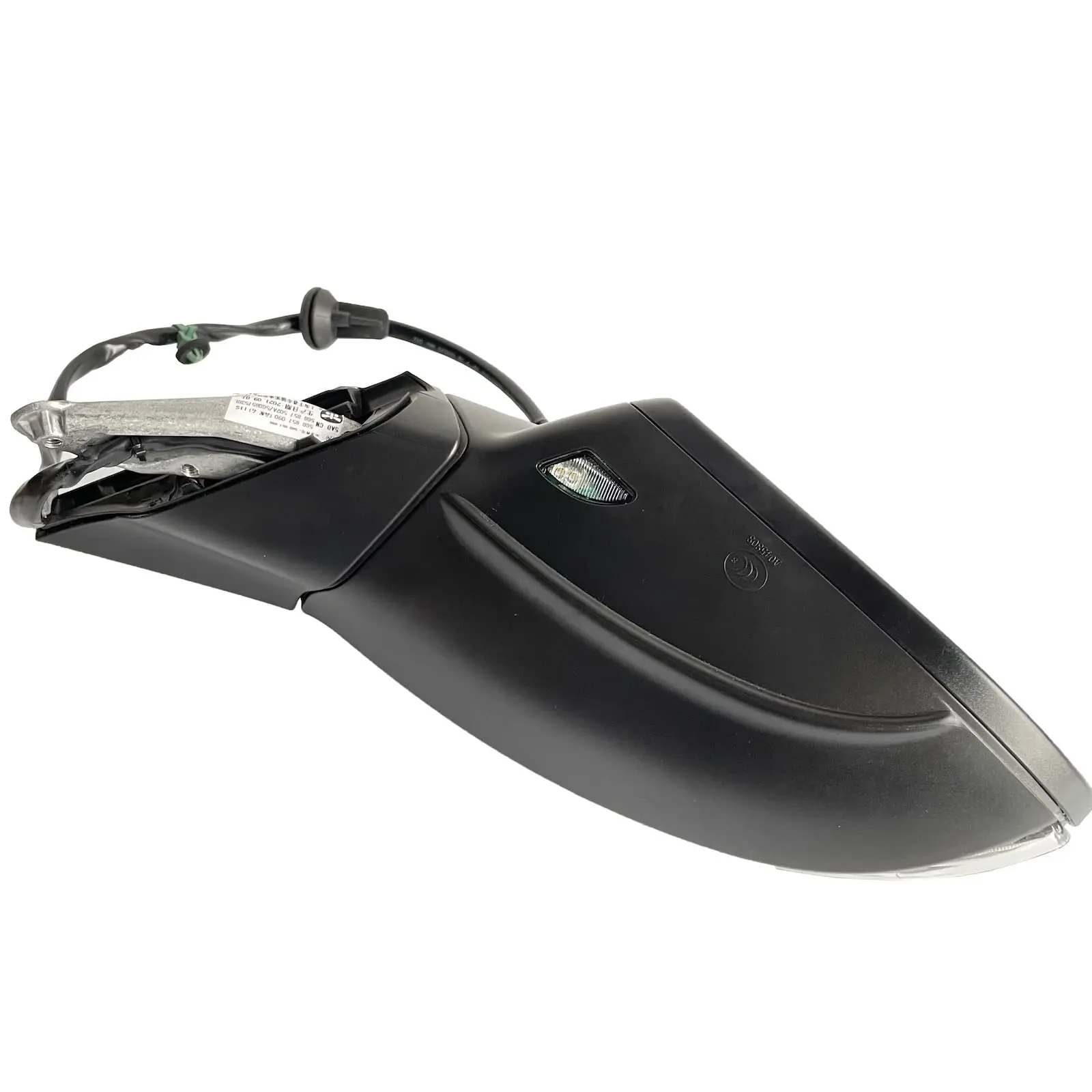 Electric Power Folding Side Mirror With Puddle Light For Golf Mk7 7.5 White view 3