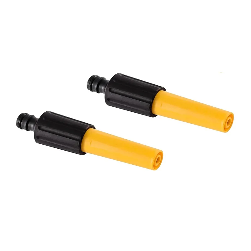 2Pcs Hose Nozzles Hose Sprinkler Set Adjustable Hose Car Wash Nozzle Garden Hose Spray Nozzle Hose Pipe Nozzle End Garden Too