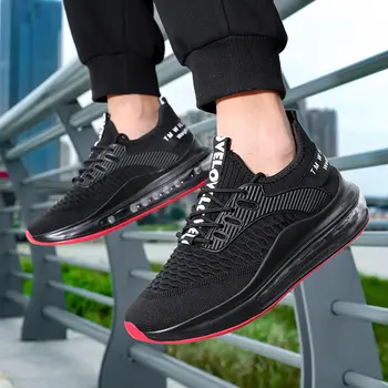 白色男士健步鞋,大尺寸48碼,運動休閒跑步鞋,高品質街頭風男士運動鞋,舒適百搭。 8 最佳銷售 男士高筒鞋 - №4