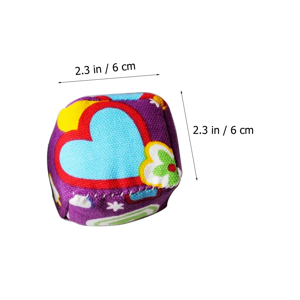 

4 Pcs Plastic Sandbag Throwing Game Toys for Children Kids Educational Cloth Funny Sandbags