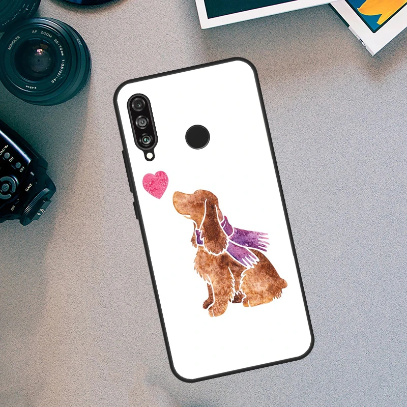 English Cocker Spaniel Dog Case For Huawei Nova 5T 9 10 SE 11 3i 8i 11i Y91 Y60 Y70 Y61 Y90 P20 P40 Lite P30 Pro Cover