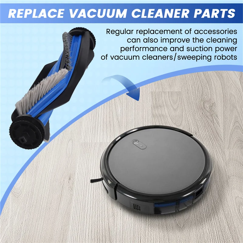 

High Quality-For ECOVACS DEEBOT T50 PRO Vacuum Cleaner Main Roller Brush Replacement Spare Parts Accessories,For ECOVACS DEEBOT