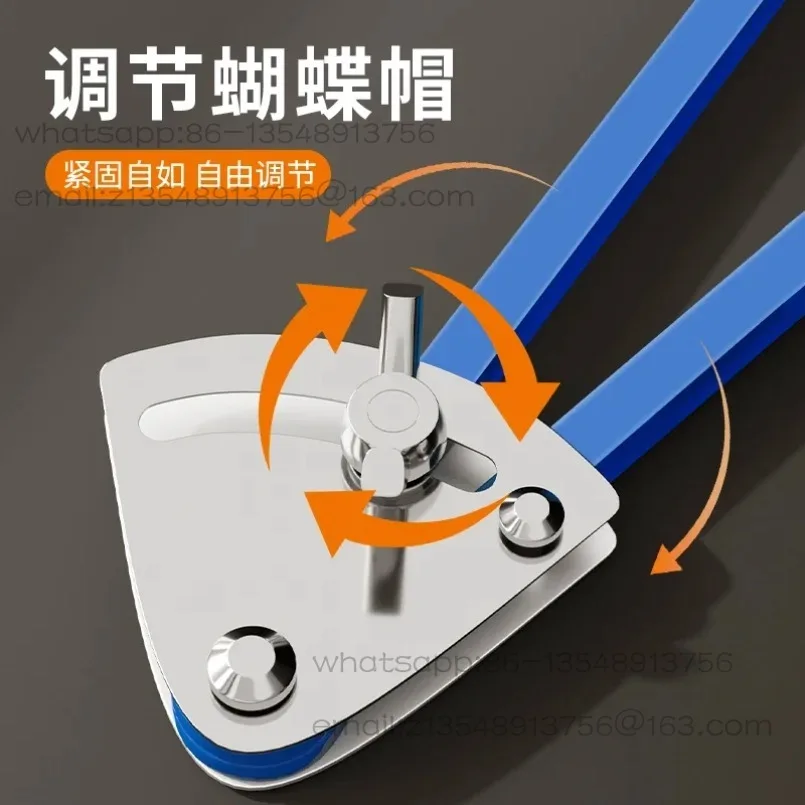 Special compass for scribing fitters Tungsten steel alloy large iron for industrial use