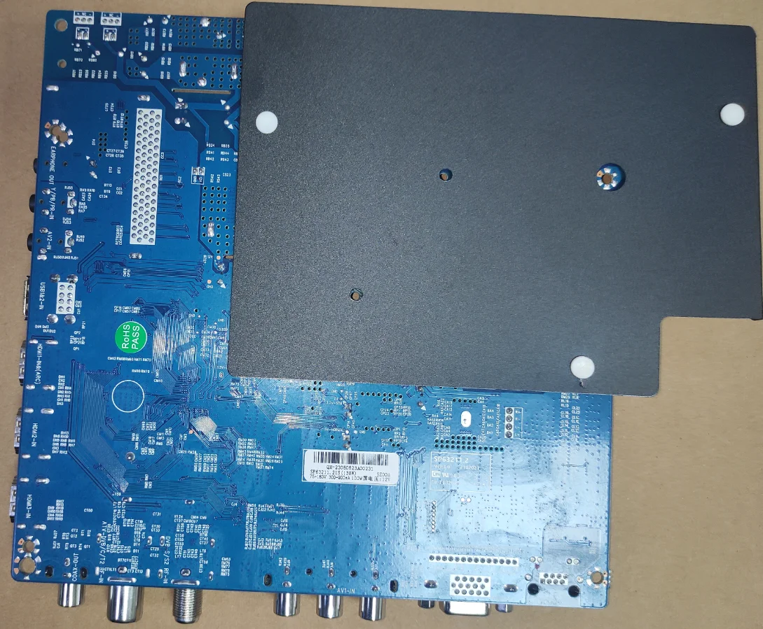 Free shipping! SP63211.21S(138w)   sp63211.2  3-in-1 4KWiFi network motherboard 138W   75--180v   working  good