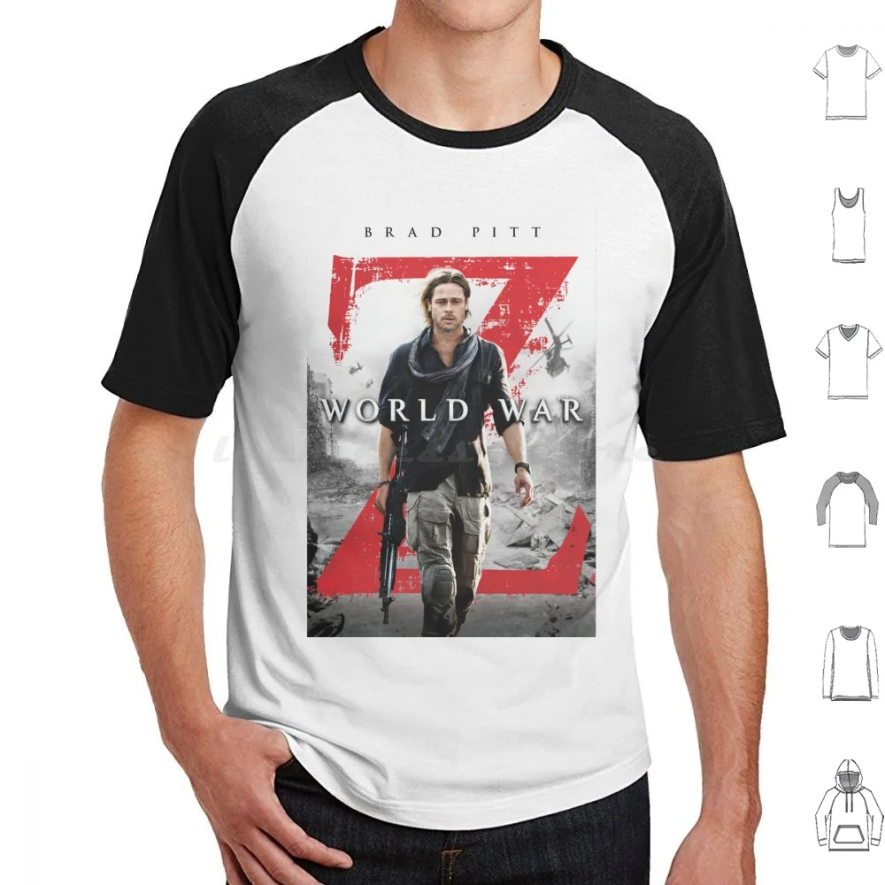 Man Carrying War Z Sniper Hoodie cotton Long Sleeve Cover Movies Good Wadaks World Classic Funny Retro Slou Style Film