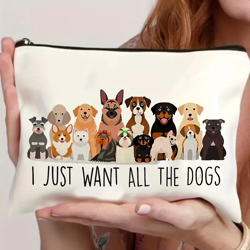 Travel Cosmetic Bag Zipper Toiletry Pouch Pen Pouch Organizer Women Hand Clutch Nice Gift Souvenir for Friends Teachers