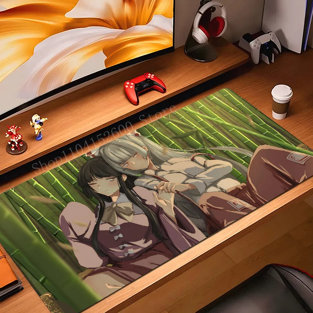 anime Touhou Project  Mousepad Mouse Mat Desk Mat With Pad Gaming Accessories Prime Gaming XXL Keyboard Pad