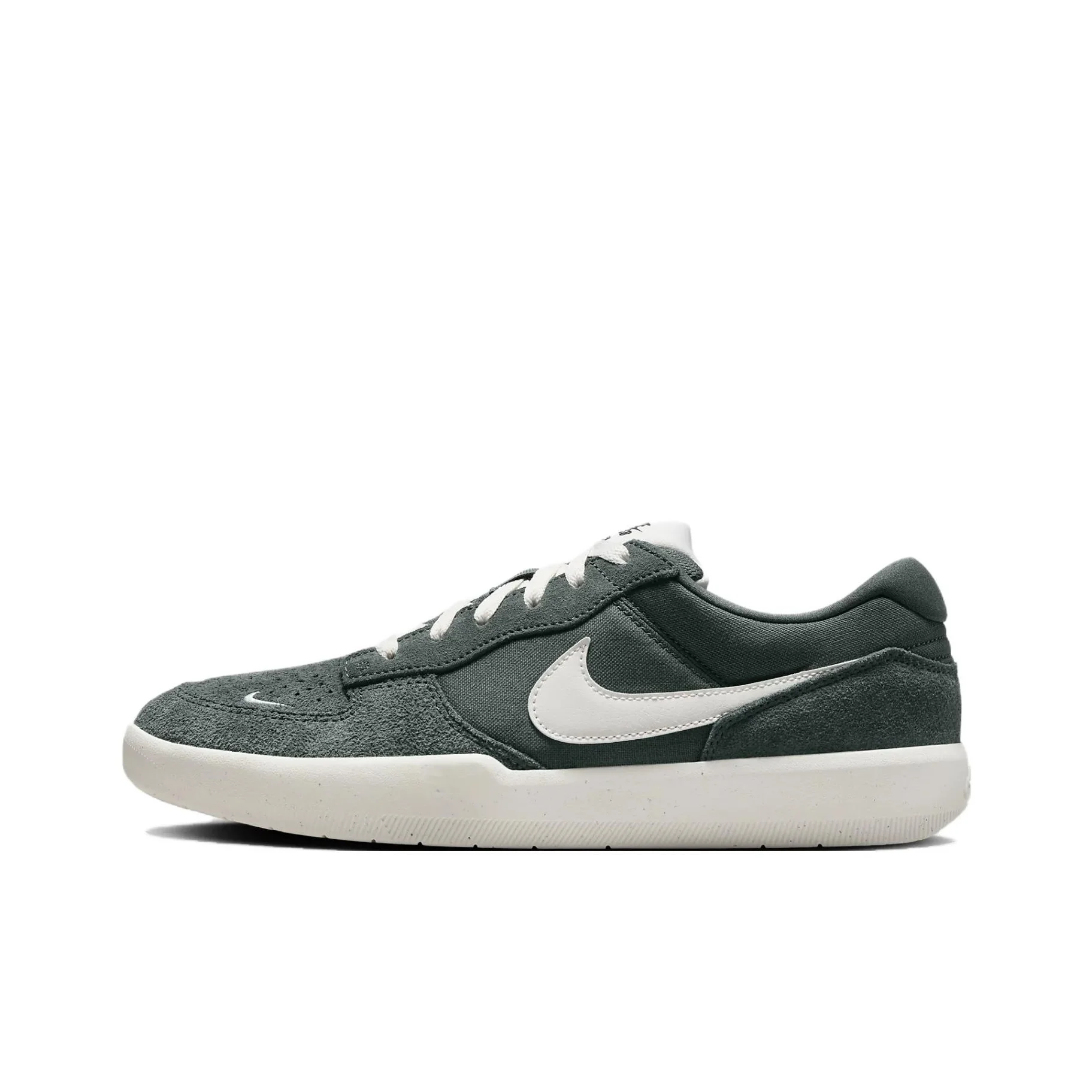 Nike SB Force 58 Fashion Trend Low top Skateboard Shoes Unisex White Green DV5477-301