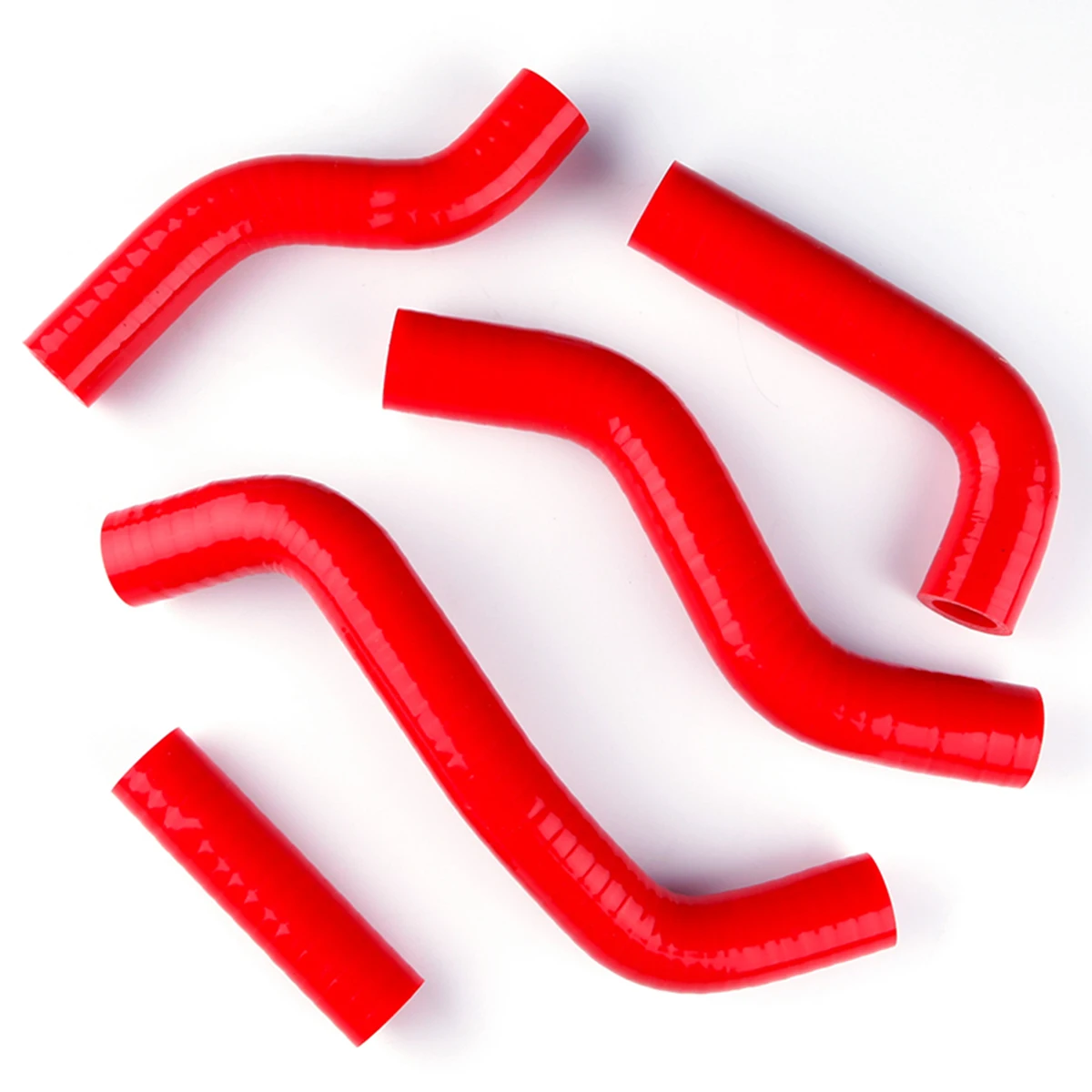 

5PCS 3PLY For 2007-2009 Suzuki RMZ250 RMZ 250 2008 Silicone Radiator Coolant Hose Pipe Piping Tubing Duct Set Kit