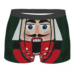 Custom Nutcracker Doll Underwear Male Sexy Print Soldier Christmas Gift Boxer Shorts Panties Briefs Breathbale Underpants