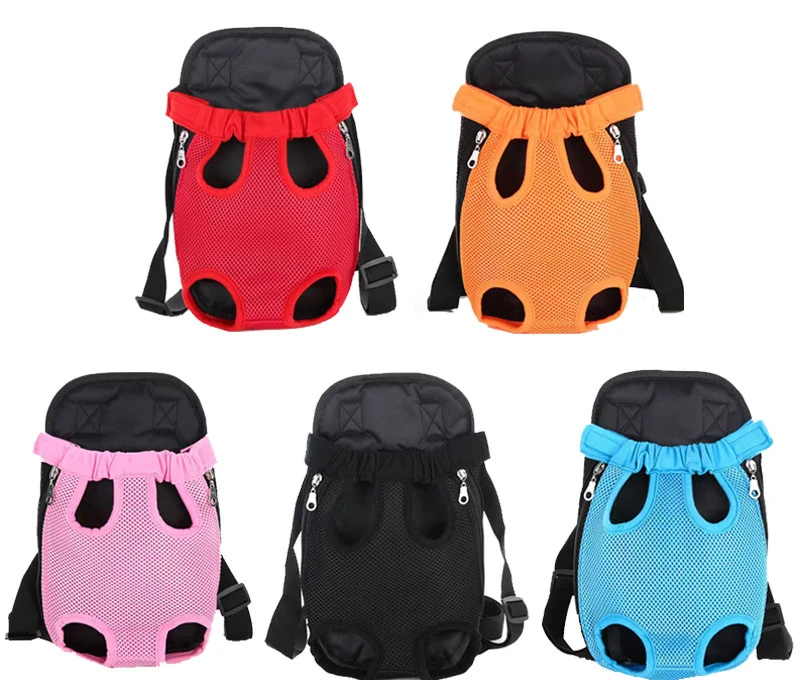 

Portable Pet Carrier Backpack for Small Dogs Cats Breathable Mesh Expandable Space Airline Approved Shoulder Bag Chest Mount