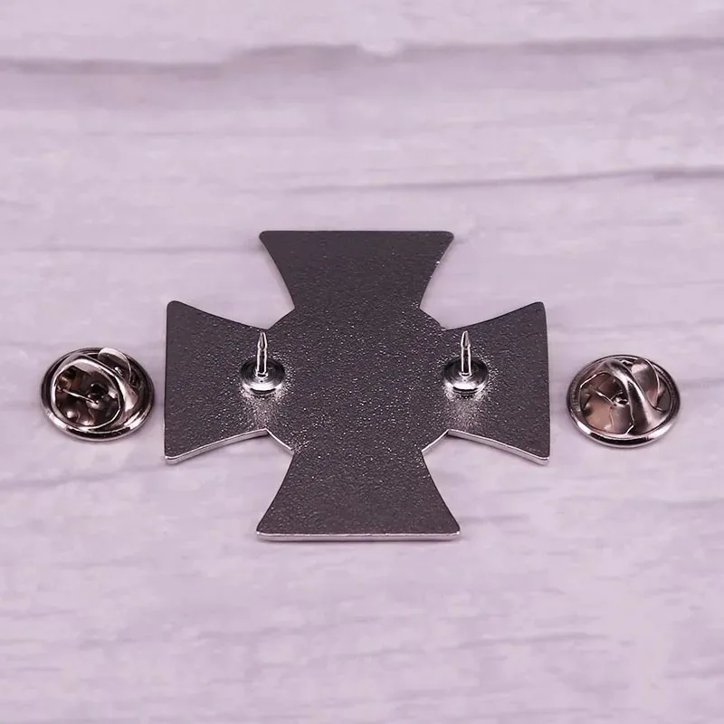 1 قطعة هدية وطنية شعبية الألمانية النسر التلبيب دبوس كايزر فيلهلم معركة العلم الحرب البروسية شارة بدبوس جودة عالية #3