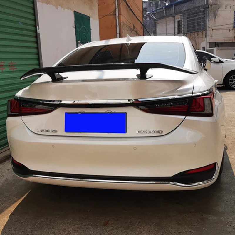 GT Spoiler Wing Lexus Use For ES Series ES200/260/300H 2018-2025 Year Car Trunk ABS Plastic Tail Lip Accessories Body Kit