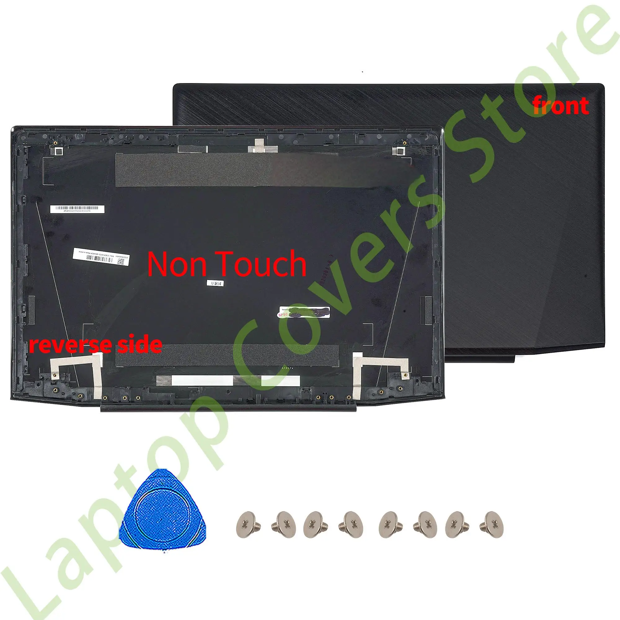 New Laptop Cover For Y50 Y50-70 Y50-80 Non Touch LCD Back Cover Front Bezel Palmrest Bottom Case Hinges Rear Lid Black