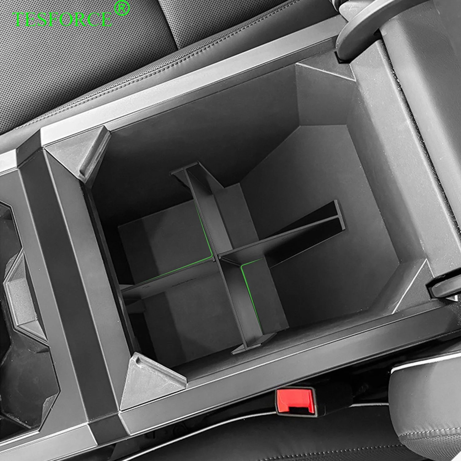 

Для TESLA Cybertruck подлокотник, перегородка, сетка-органайзер, подлокотник для хранения, отдельный ящик для хранения под заднем экраном