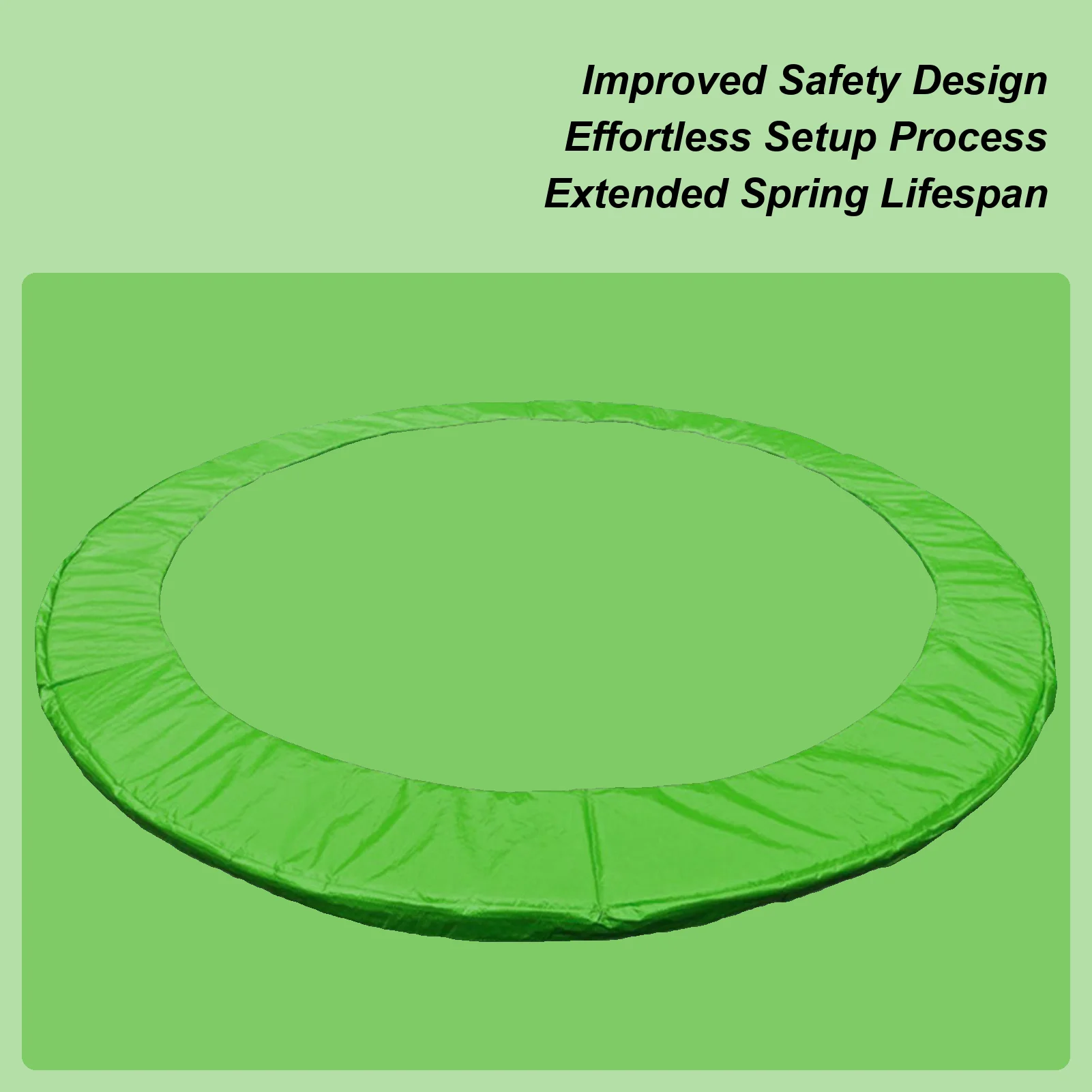 

Trampoline Pad Safety Spring Cover Round Pad For Trampoline Waterproof Solution Sport Equipment Part For Adults Students Girls