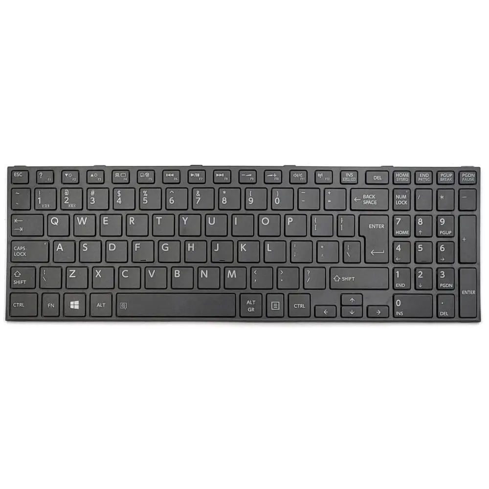 New Laptop Keyboard for Toshiba Satellite C55-B5362KM C55-B5382 C55-B5390 C55-B5392 C55D-B C55D-B5214 C55D-B5219 Series