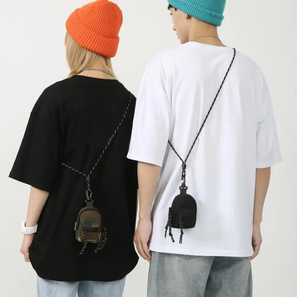 

2025 Mini Shoulder Bag for Men Women Small Multifunctional Crossbody Bag Fashion Key Holder Compact Leisure Pendant Bag