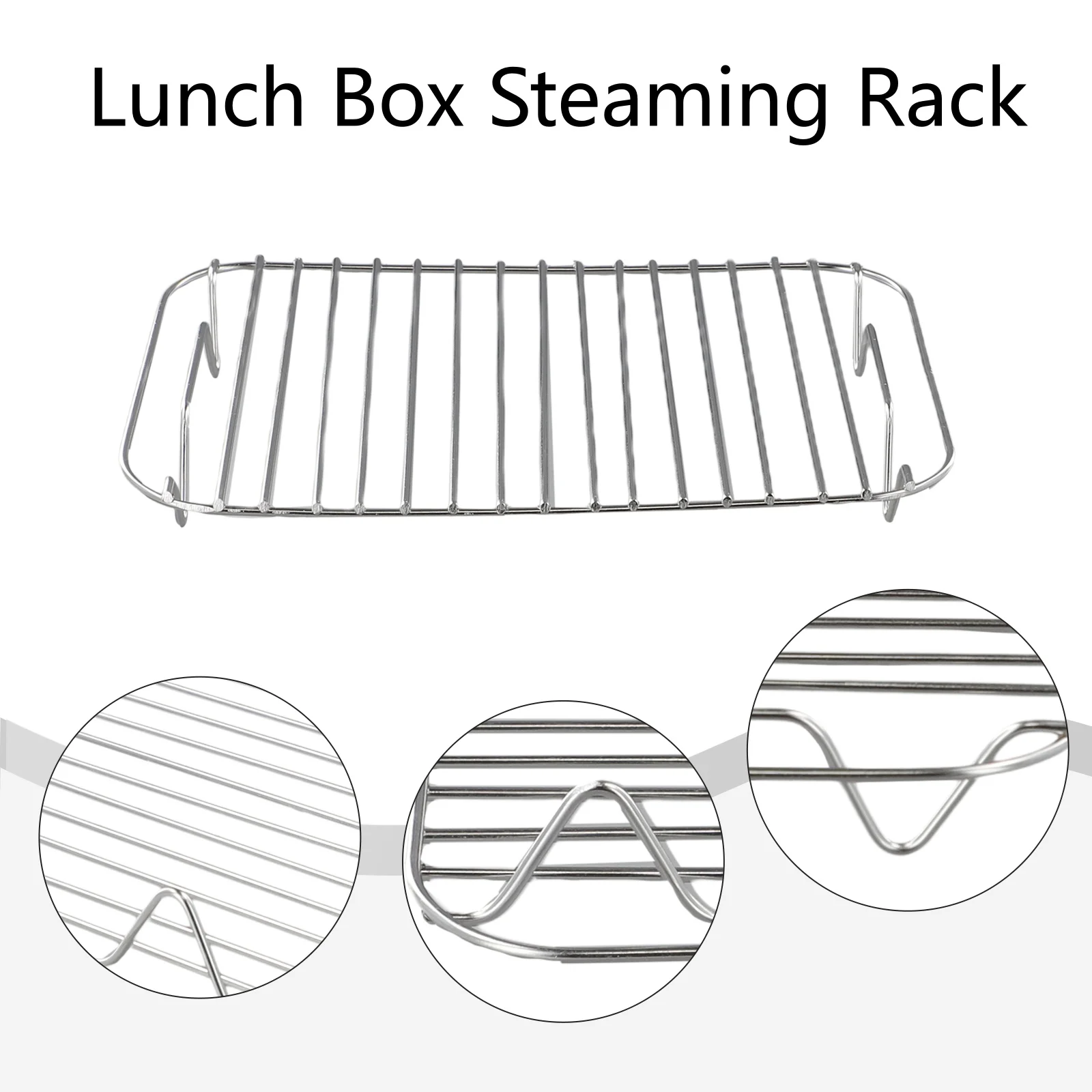 

Steaming Rack Lunch Box Garden S Approx Cm Inch For Ml Lunch Box Accessories Smooth Bottom Anti Slip Stable Cookware