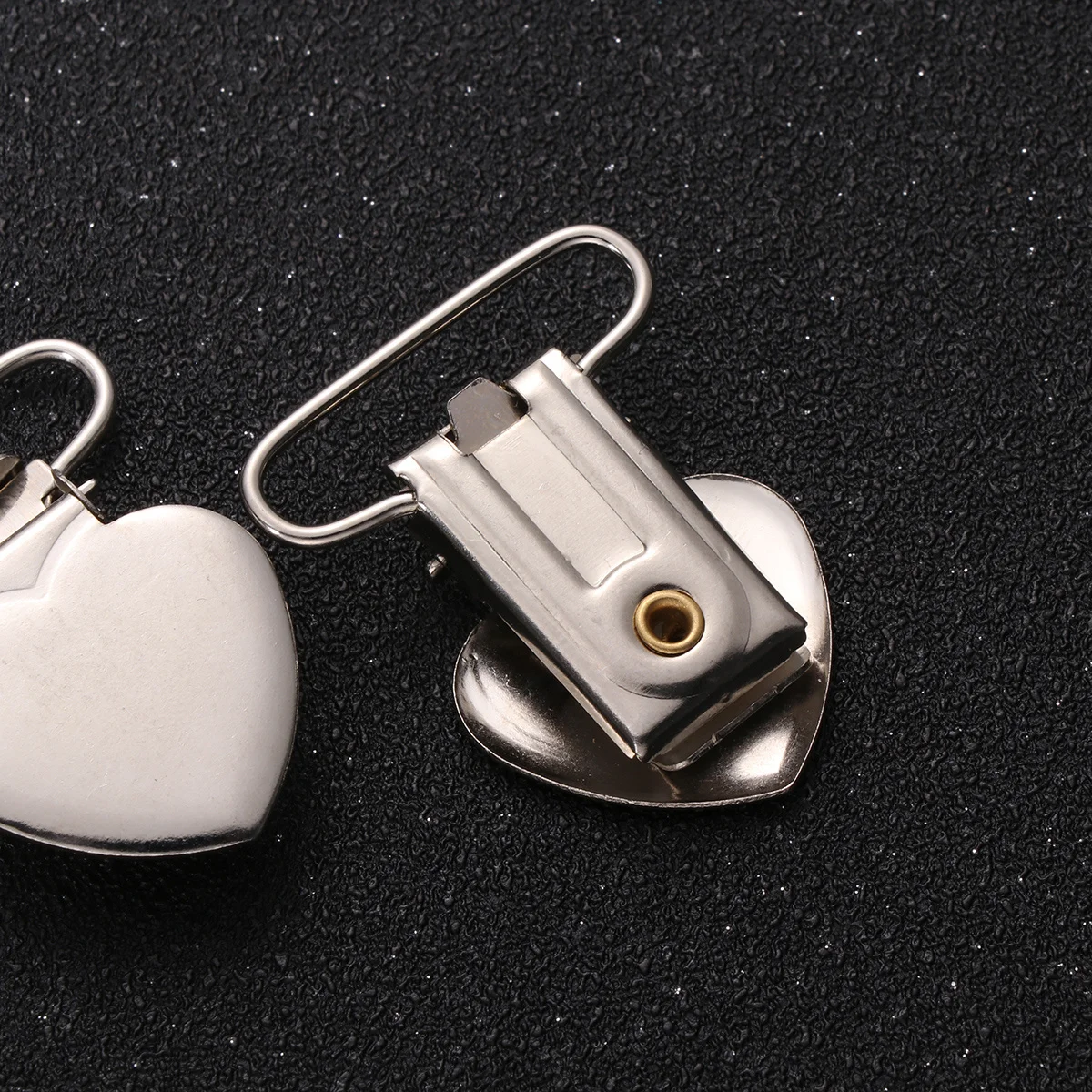 

Adjustable Suspender Clips Metal Fashion Holders Heart Pacifier Buckle Elastic Sewing Clothing Accessories