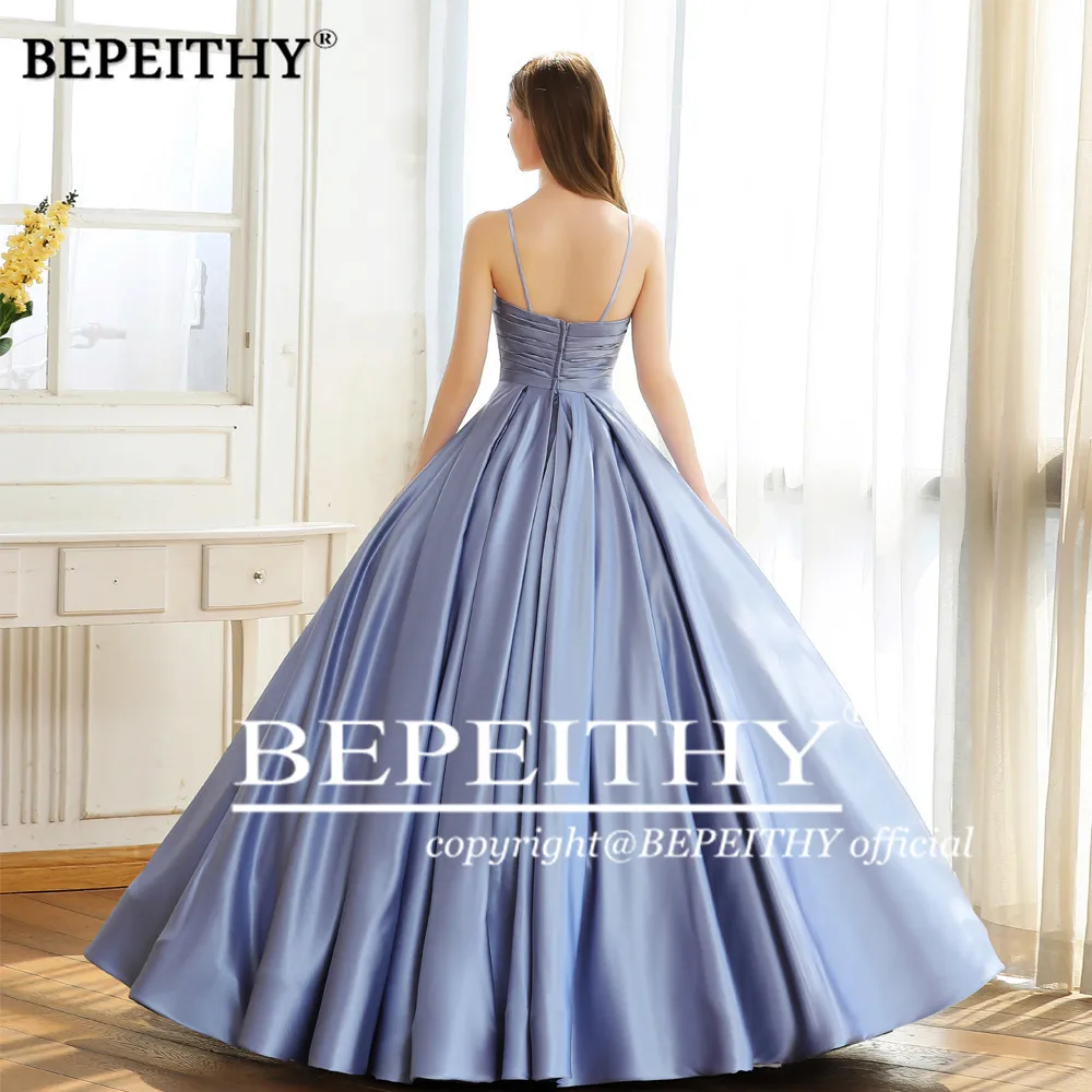 BEPEITHY Customized Sweetheart Ball Gown Long Prom Dress Vintage Vestido De Fiesta Pleats Top Party Evening Dress For Women 2023