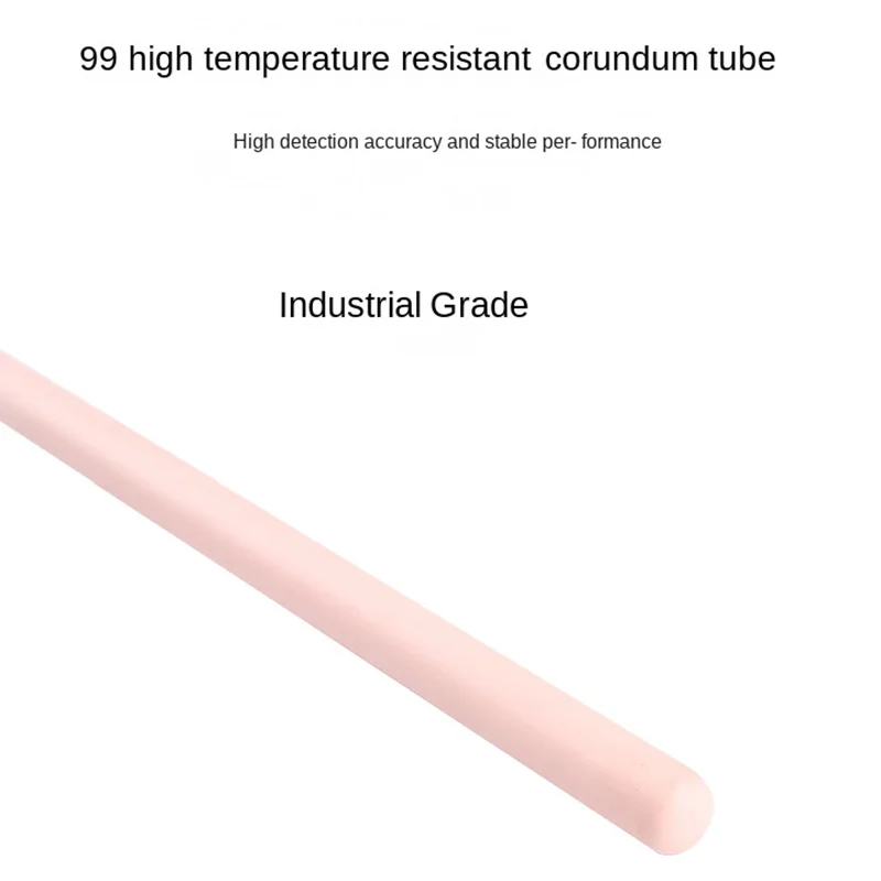 Thermocouple temperature sensor K-type WRN-122/WRN-132 300-500mm corundum ceramic tube SUS304 1300℃ for high temperature furnace