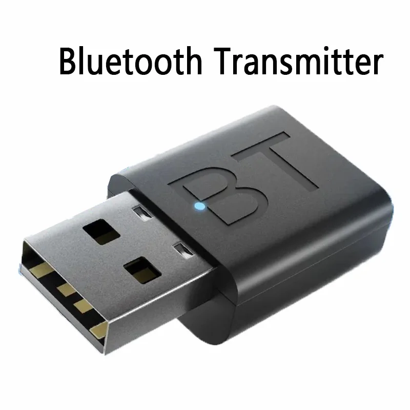 

2 In 1 USB Bluetooth 5.0 Receiver Wireless Bluetooth Adapter 3.5mm AUX Jack For PC Car Music AUX Stereo Audio Adapter Headphones