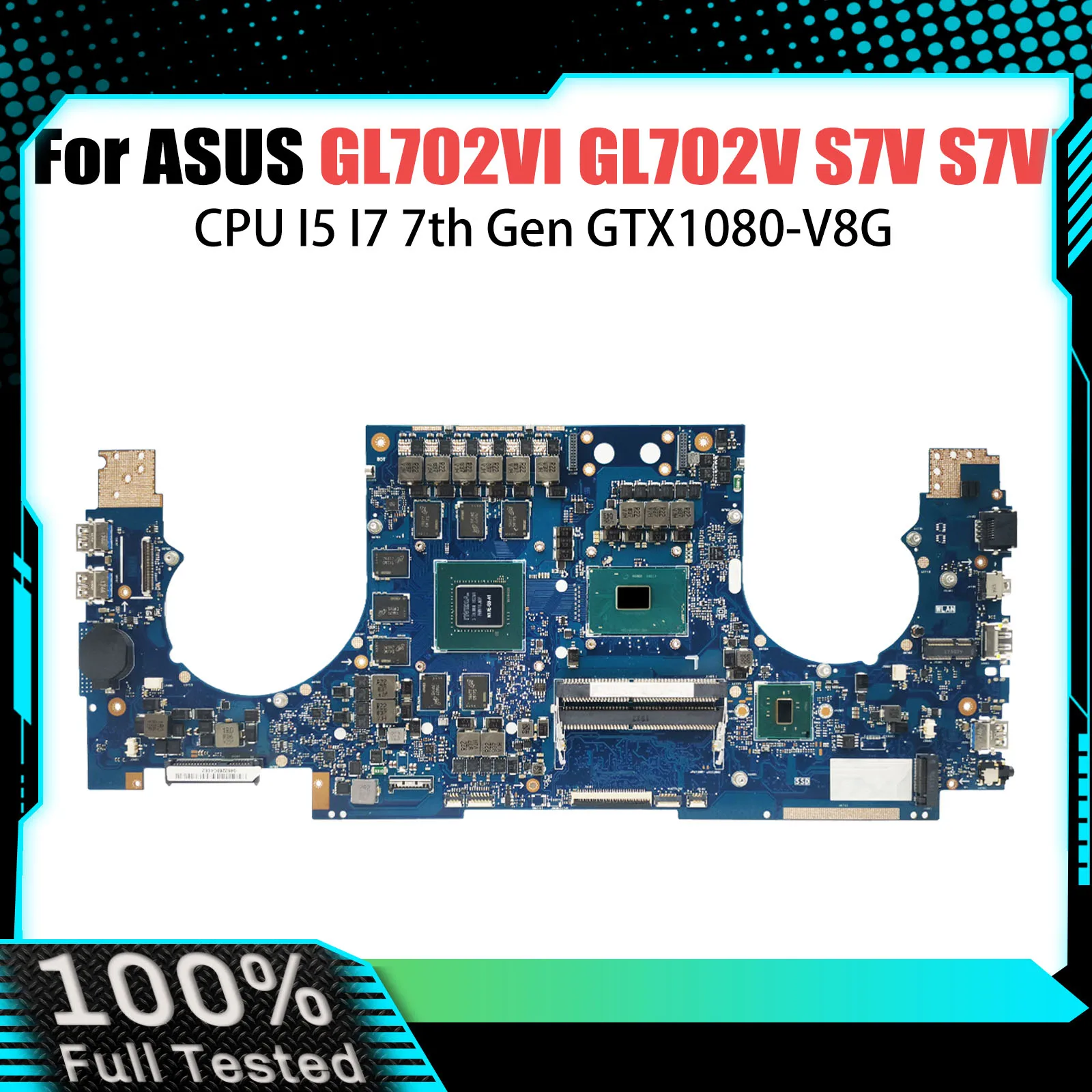 

Материнская плата для ASUS ROG Strix S7V GL702 GL702V S7VT I7 i5 GL702VM GL702VS GL702VT GL702VR GL701V GL703V GL702VD GL702VL GL702VT