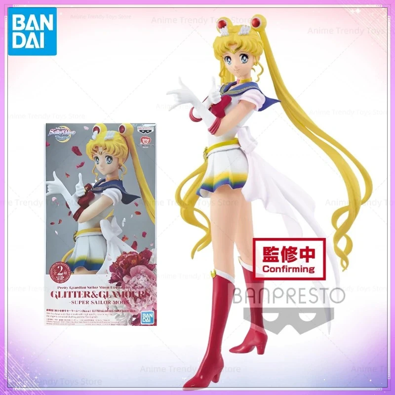 

Bandai Gekijouban Bishoujo Senshi Super Sailor Moon Action Figure Eternal Girls Memories Glitter Glamours A Model Toy Gifts Toys