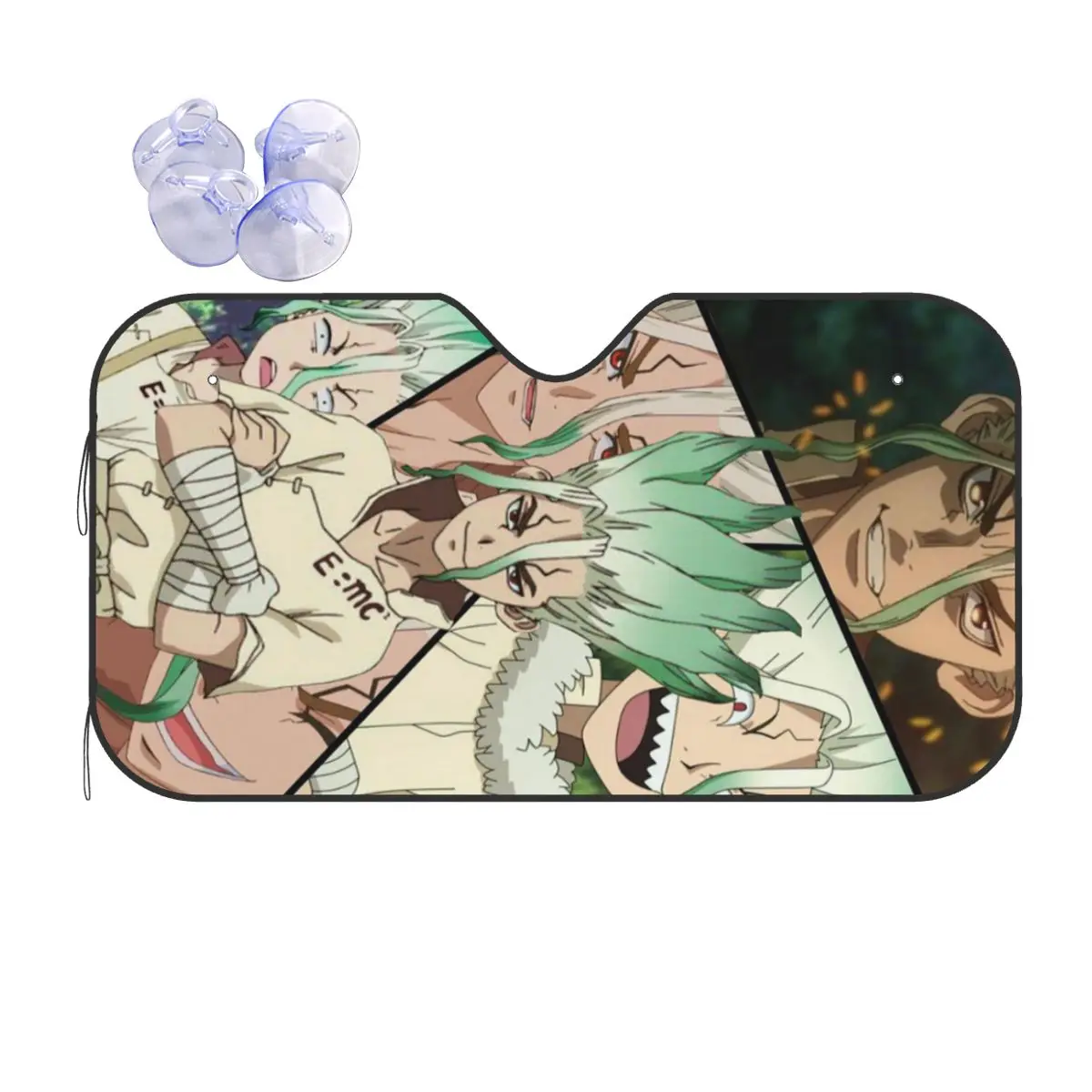 

Senku Ishigami Dr Stone Apan аниме солнцезащитный козырек лобовое стекло автомобиля переднее лобовое стекло окно солнцезащитный козырек аксессуары чехлы