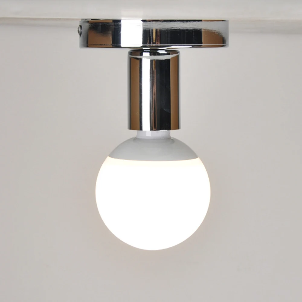 Imagem -05 - Luz de Teto Nórdica Preta Minimalista Moderna Retro Lâmpada de Ferro Decoração para Sala de Estar Quarto Banheiro Cozinha Salão Varanda E27