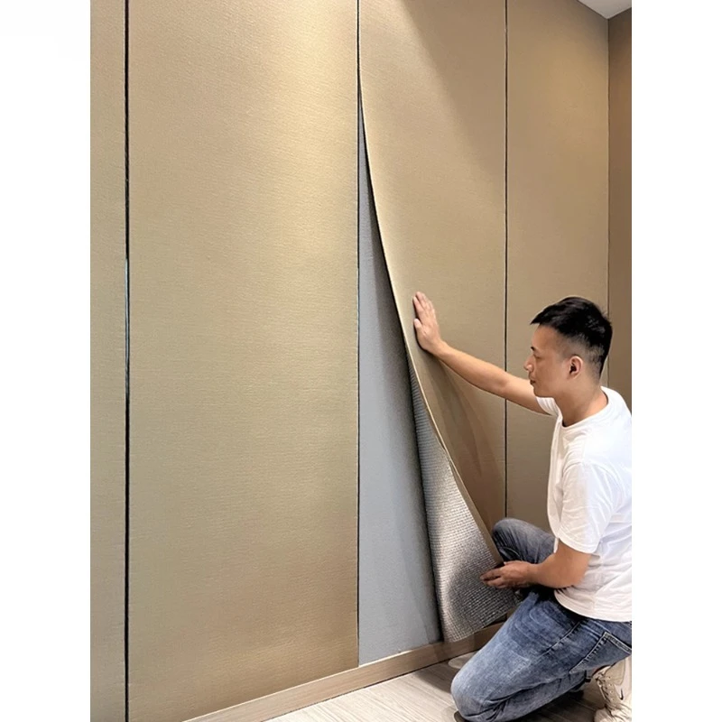 

Wall covering self-adhesive thickened living room bedroom moisture-proof wall covering TV background wallpaper bedside