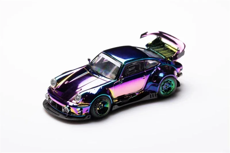 

D.BoModel x DCM 1:64 RWB 964 красочная Гальваническая лимитированная 699 литая модель автомобиля