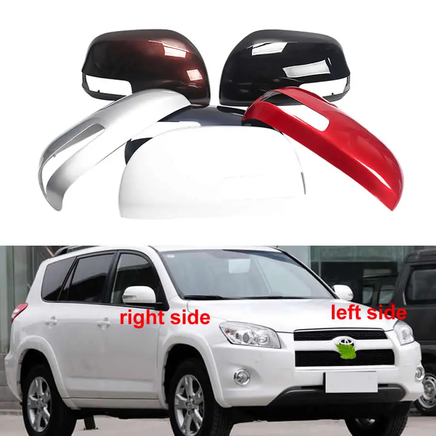 

For Toyota RAV4 RAV 4 2009 - 2013 Car Accessories Rearview Mirror Cover Side Mirrors Housing Shell with Lamp Type