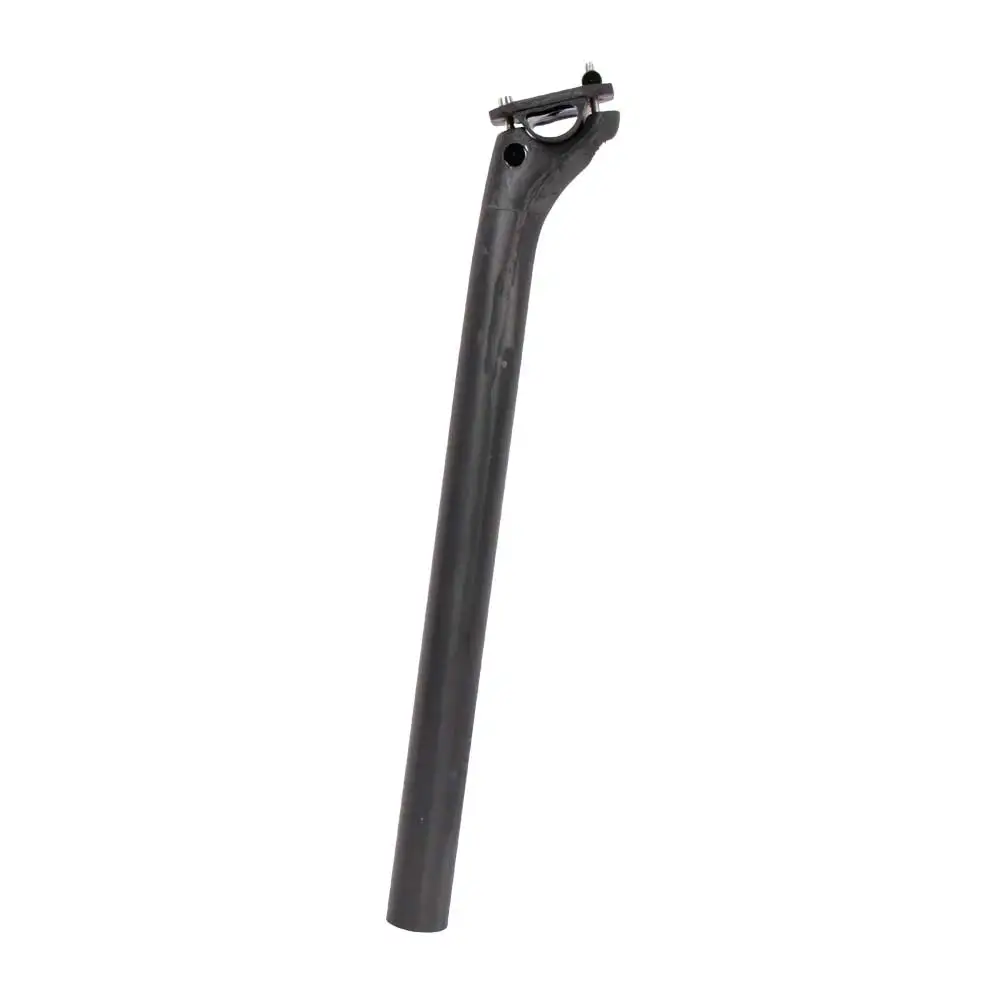 elitaone Carbon Seat Post Offset 20mm MTB/Road Bike Seatpost  Can be installed with Carbon Rails 7x9mm Saddle UD Bare Carbon