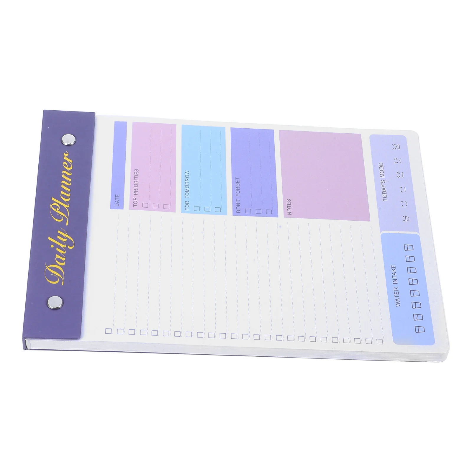 مفكرة مخططة يومية تمزيق الصفحات ورق قوي ذو سعة كبيرة لدراسة العمل والمكتب وطباعة كتاب الجدول الزمني