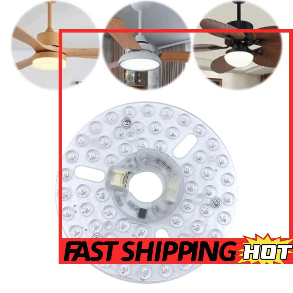 

3,9/4,9/6,2 дюйма, 15/18/24 Вт, сменная панель потолочного вентилятора, подвесной светильник CRI90, круглая панель, потолочная панель для скрытого монтажа