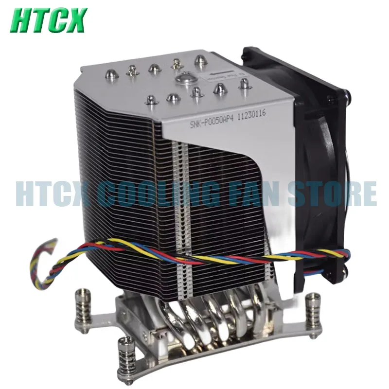 Genuine For 4U Active CPU Heatsink Cooling for X9 UP/DP Systems SNK-P0050AP4 Active Cpu Heatheat Sink And Fan For X9