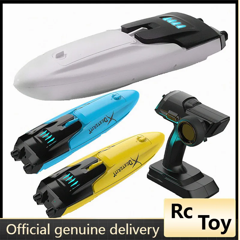 

S3 Remote Control Clipper Boat Twin Turbojet High-speed 20KM/H Water Toy Capsize Reset Competitive Boat Model Toy Boat Model