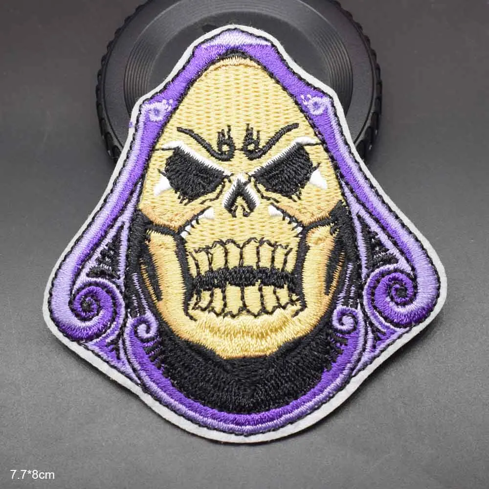 Horror Cool Scary Scream Masters Embroidered Patch for Clothing Iron on Embroidered  Patch