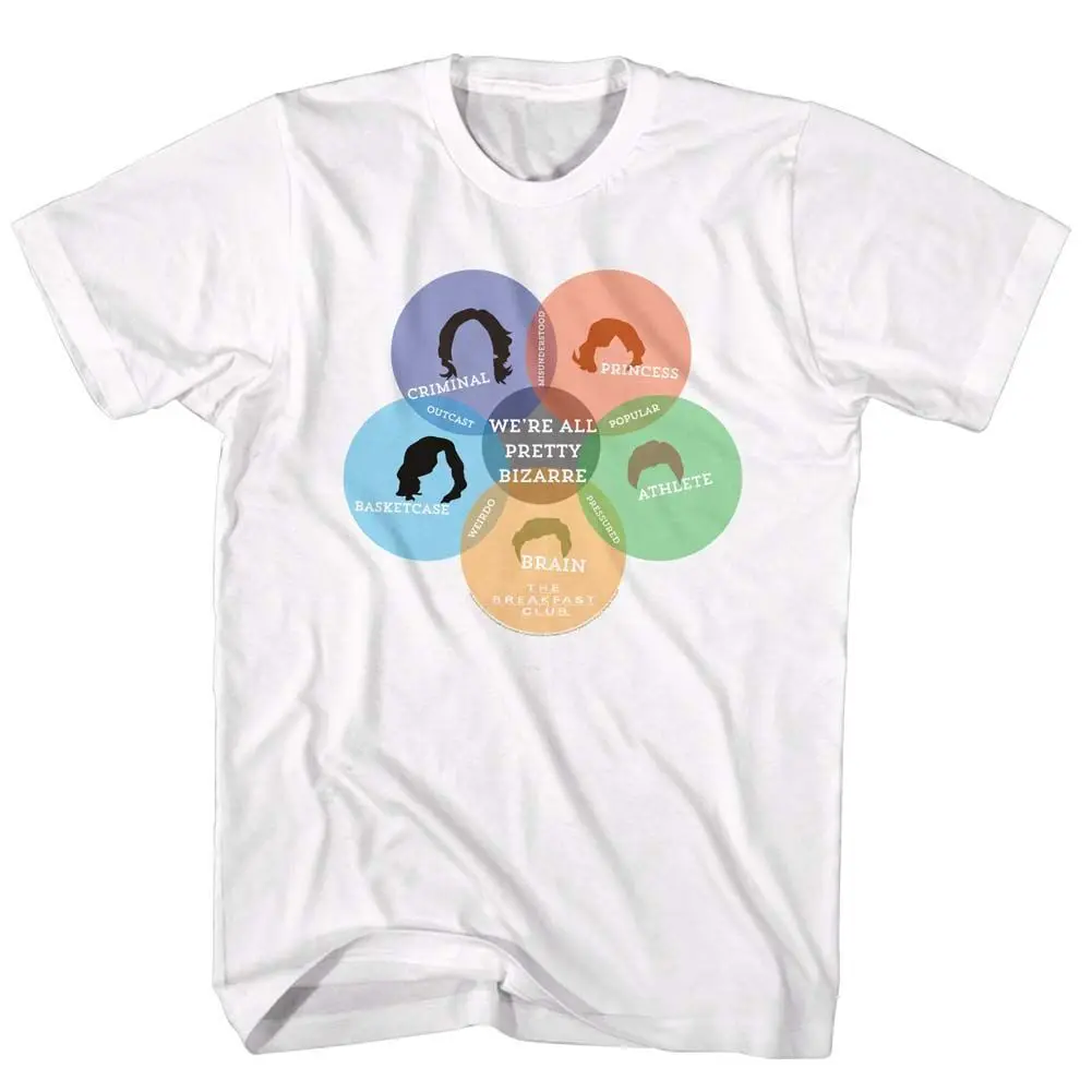 

Breakfast Club Venn Diagram Movie Shirt