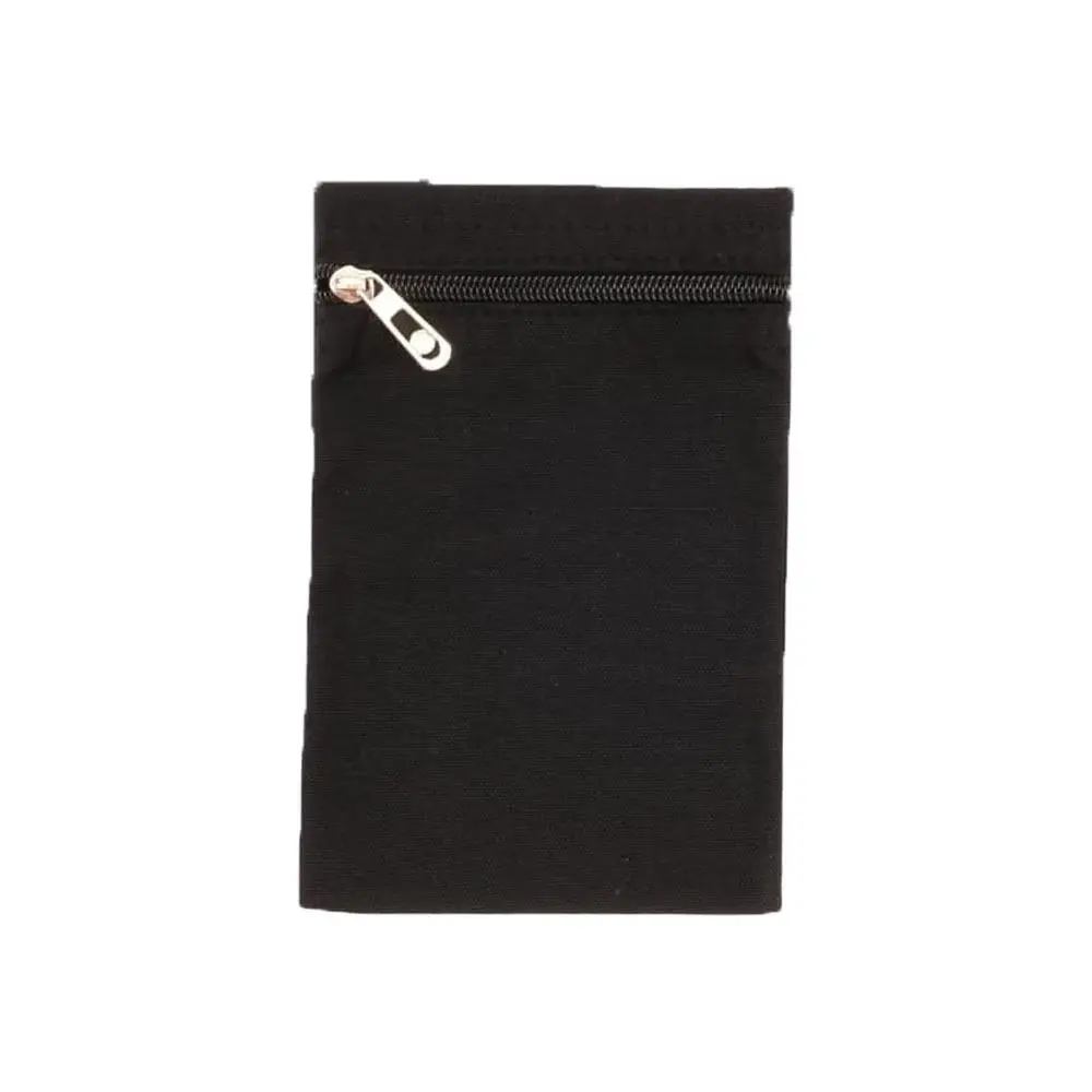 High Quality with Zipper Sew-in Side Hidden Pocket Polyester Solid Color Inside Pockets Durable Travel Wallet Pouch