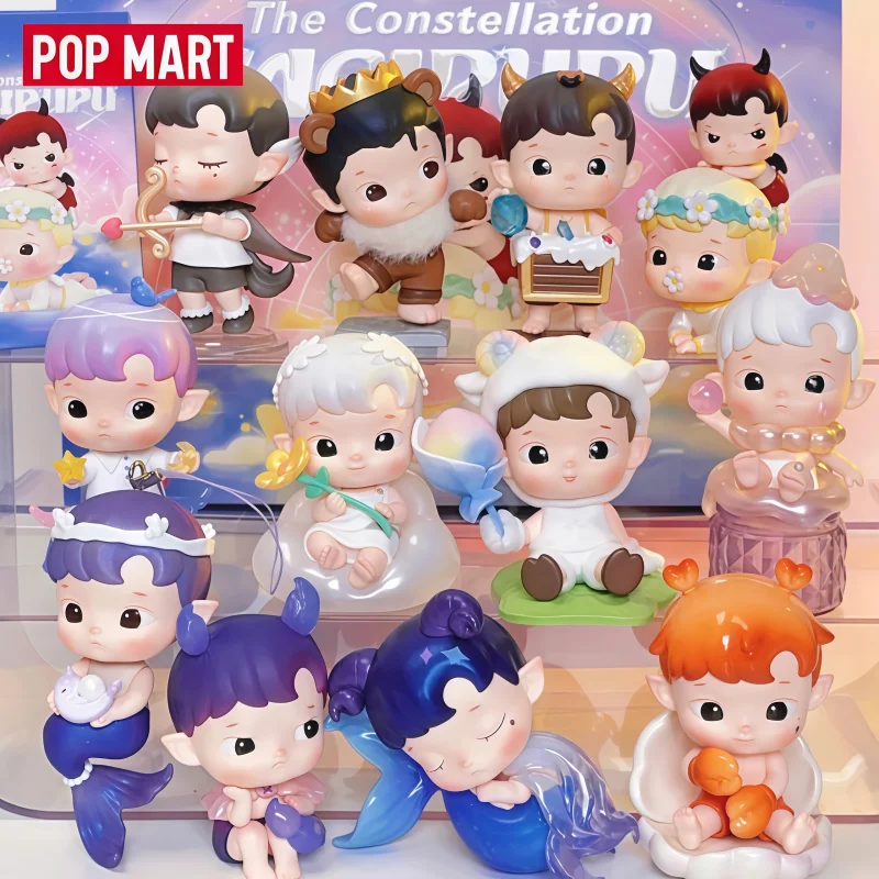 

POP MART Hacipupu Constellation Series Original Blind Box Mystery Box Figure Ornaments Collection New Year&Valentine's Day Gifts