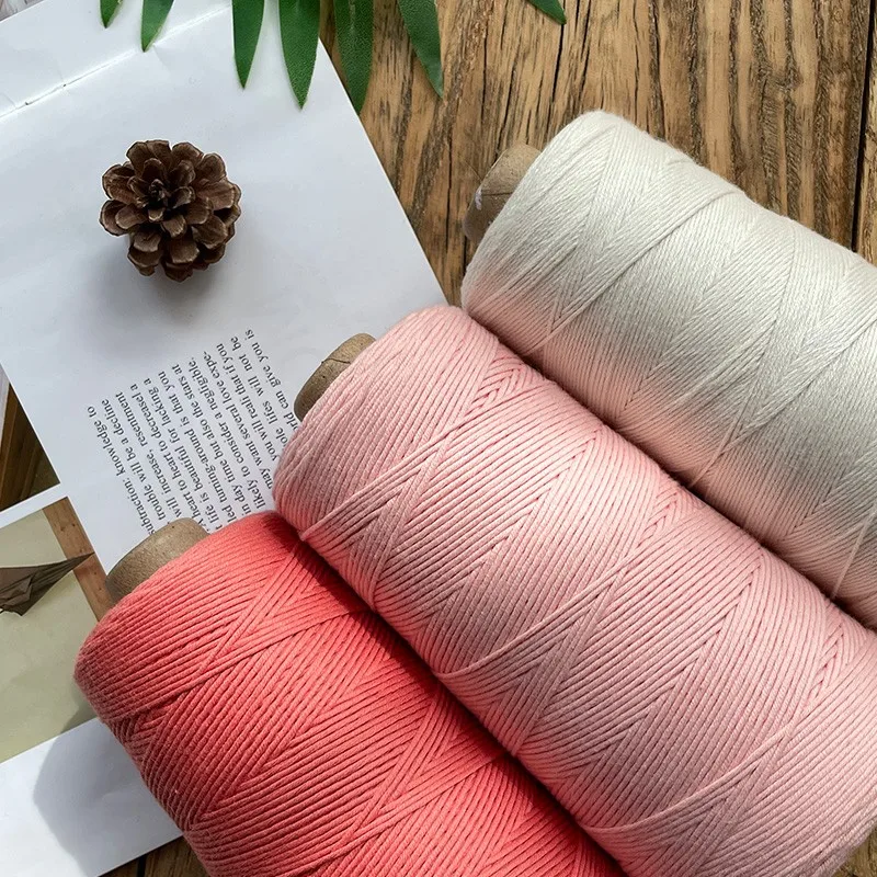 200g/Roll 100% Daylight Cotton Yarn Autumn And Winter Hand Knitting Wool Line Crochet Sweater Shawl Clothing DIY