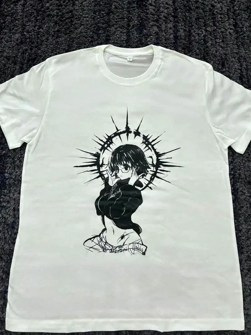 Hunter X Hunter Shizuku Hook Ups Style Vintage Grafik-T-Shirt aus Baumwolle für Herren und Damen, Streetwear-T-Shirt – Detail 12
