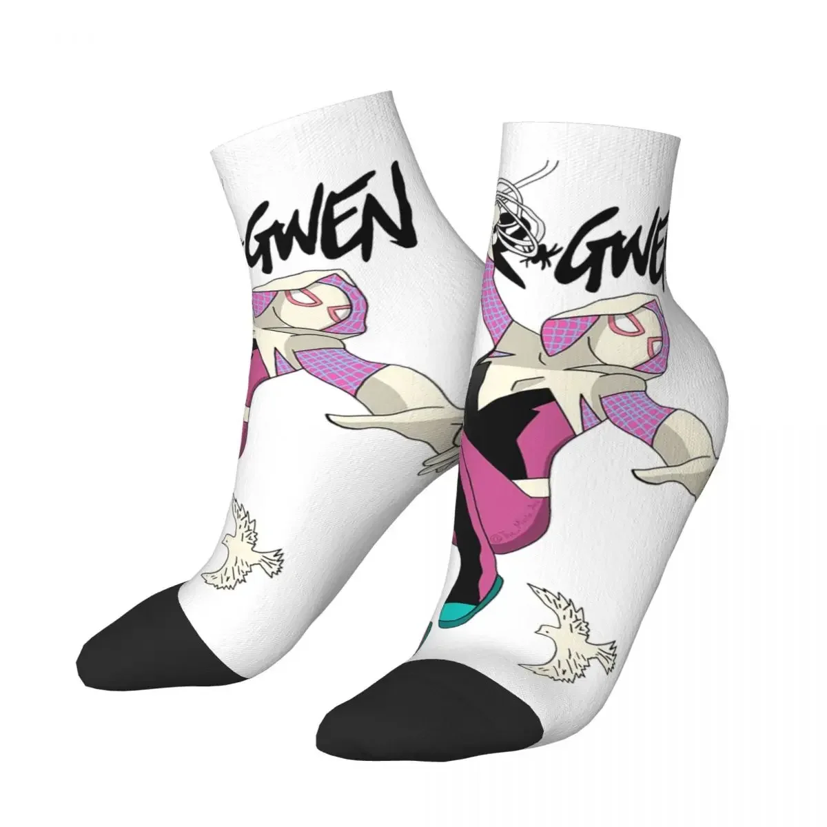 

Ghost Spider Socks Harajuku High Quality Stockings All Season Socks Accessories for Unisex Birthday Present