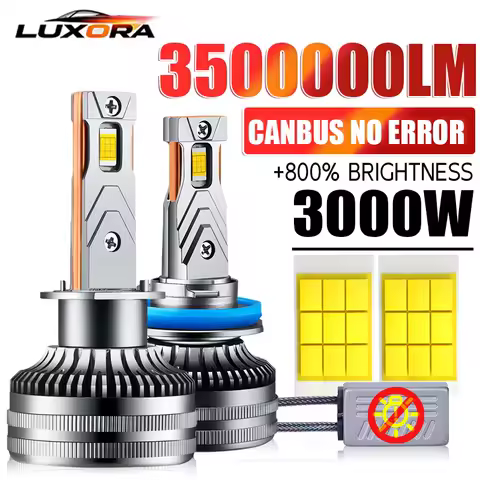 K5C H7 H4 LED Car Lights Canbus High Power LED 3000W 3500000LM H11 H13 H8 H1 HB3 9004 9005 HB4 9006 9007 9012 8150 Chip Fog Lamp