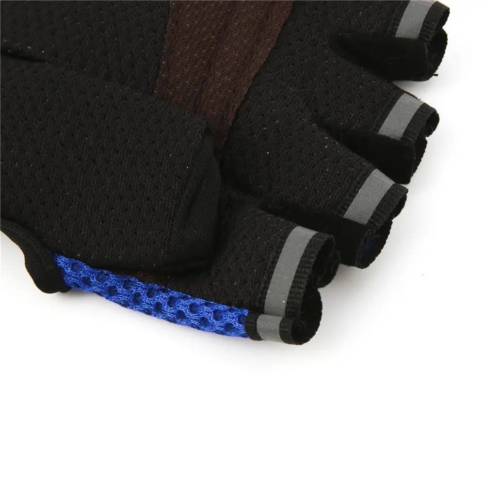 Anti Slip 1 Pair Climbing Outdoor Sports Kids Adult Half Finger Cycling Gloves Bodybuilding Bicycle Gloves Riding Gloves